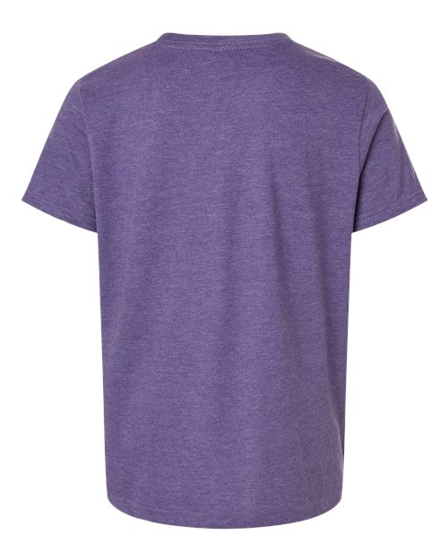 Tultex Youth Fine Jersey T-Shirt 235 Heather Purple
