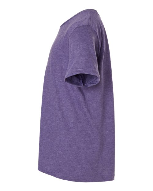 Tultex Youth Fine Jersey T-Shirt 235 Heather Purple