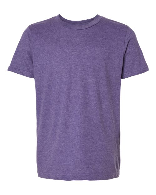 Tultex Youth Fine Jersey T-Shirt 235 Heather Purple