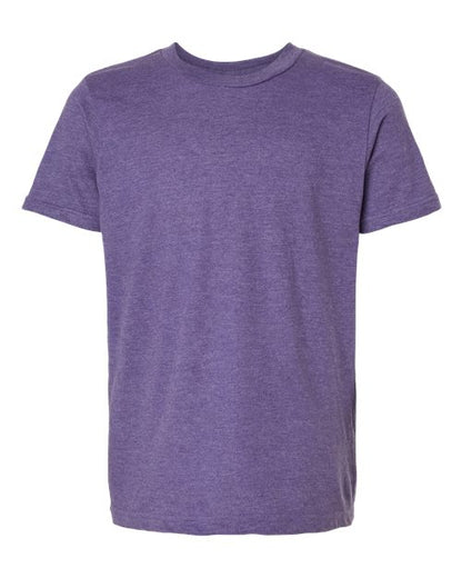 Tultex Youth Fine Jersey T-Shirt 235 Heather Purple
