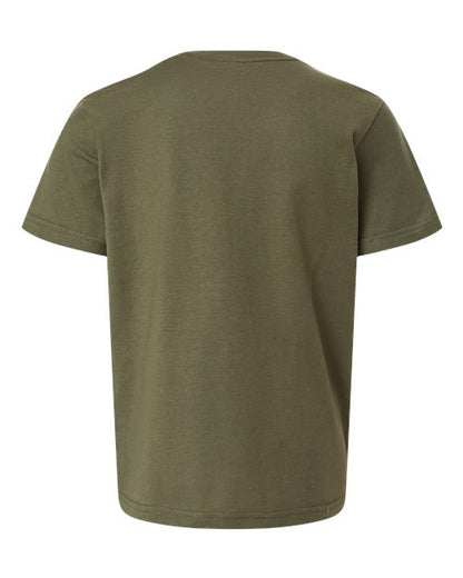Tultex Youth Fine Jersey T-Shirt 235 Military Green