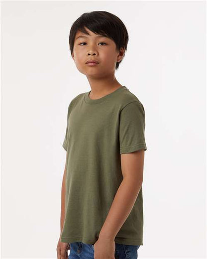 Tultex Youth Fine Jersey T-Shirt 235 Military Green