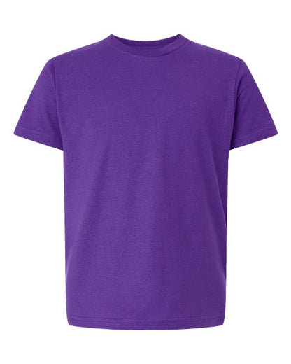 Tultex Youth Fine Jersey T-Shirt 235 Purple
