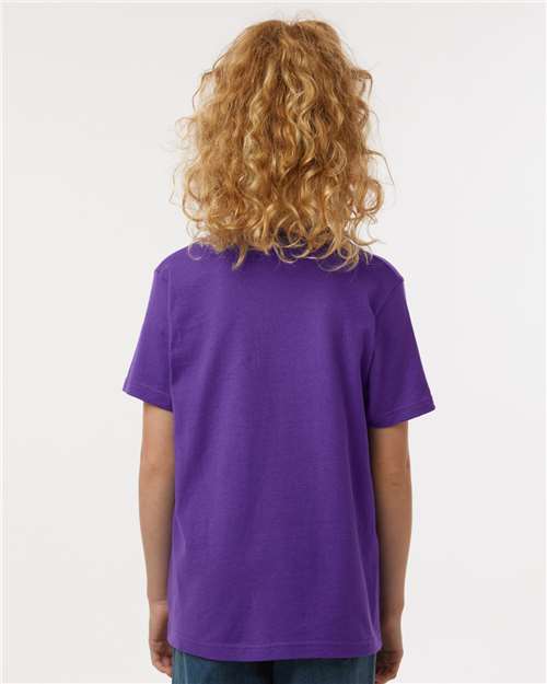 Tultex Youth Fine Jersey T-Shirt 235 Purple