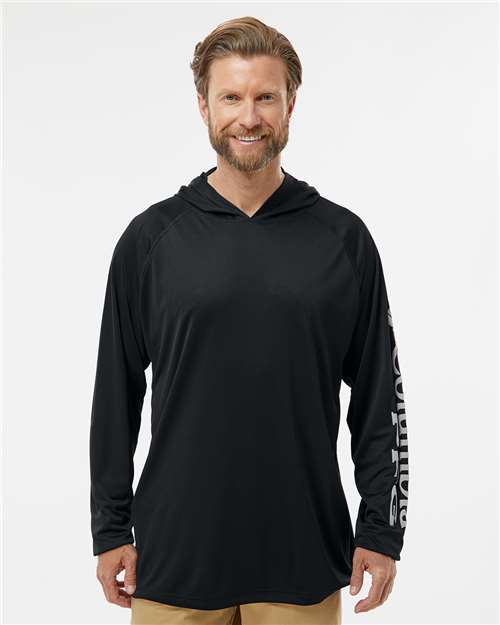 Custom Embroidered  Columbia PFG Terminal Tackle™ Hooded Long Sleeve T-Shirt 212482  