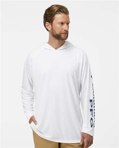 Custom Embroidered  Columbia PFG Terminal Tackle™ Hooded Long Sleeve T-Shirt 212482  