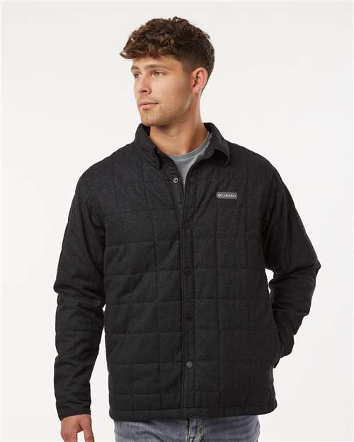 Custom Embroidered  Columbia Landroamer™ Quilted Shirt Jacket 205472  