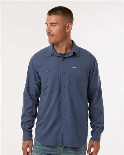 Custom Embroidered  Columbia Silver Ridge™ Utility Lite Long Sleeve Shirt 201293  