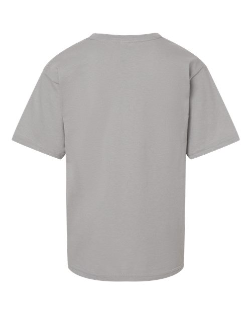 M&O Youth Gold Soft Touch T-Shirt 4850 Gravel