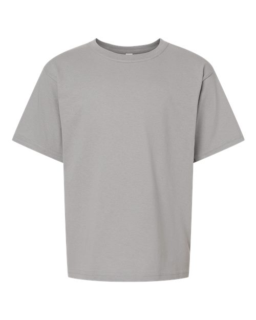 M&O Youth Gold Soft Touch T-Shirt 4850 Gravel