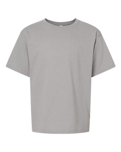 M&O Youth Gold Soft Touch T-Shirt 4850 Gravel
