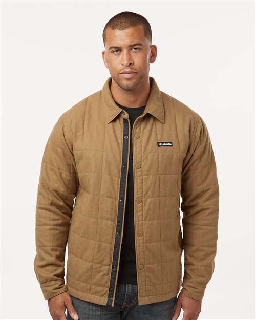 Custom Embroidered  Columbia Landroamer™ Quilted Shirt Jacket 205472  