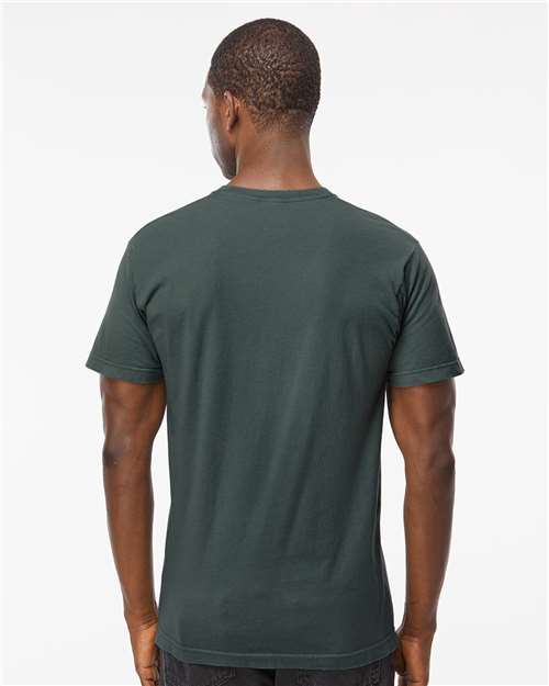 M&O Vintage Garment-Dyed T-Shirt 6500M Blue Spruce