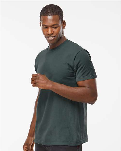 M&O Vintage Garment-Dyed T-Shirt 6500M Blue Spruce