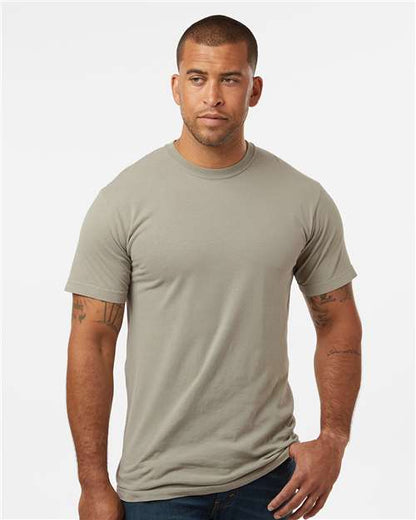 Custom Embroidered  M&O Vintage Garment-Dyed T-Shirt 6500M Sandstone