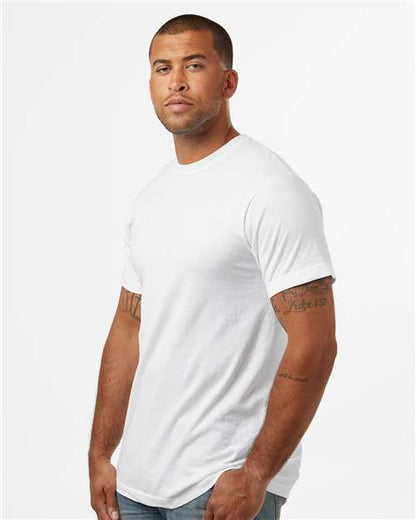 M&O Vintage Garment-Dyed T-Shirt 6500M White