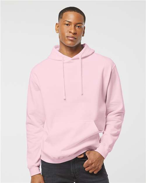 Custom Embroidered  Tultex Fleece Hooded Sweatshirt 320 Light Pink