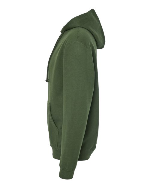 Tultex Fleece Hooded Sweatshirt 320 Military Green