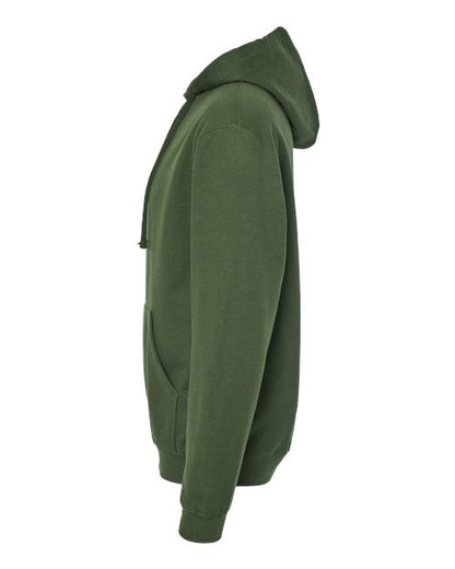 Tultex Fleece Hooded Sweatshirt 320 Military Green