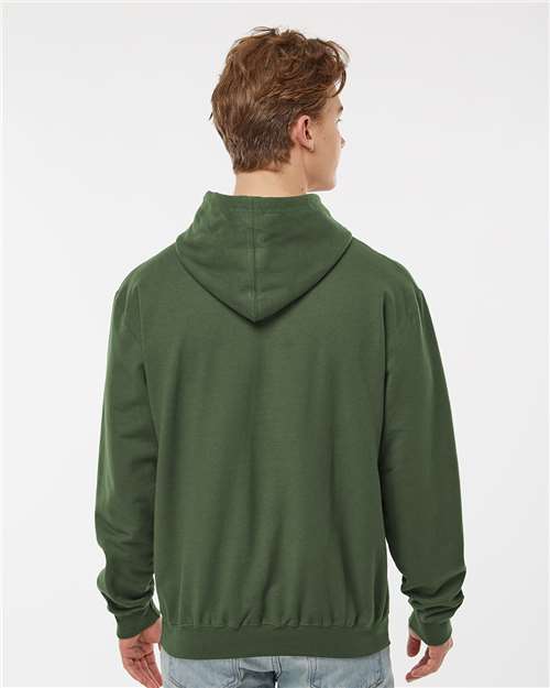 Tultex Fleece Hooded Sweatshirt 320 Military Green