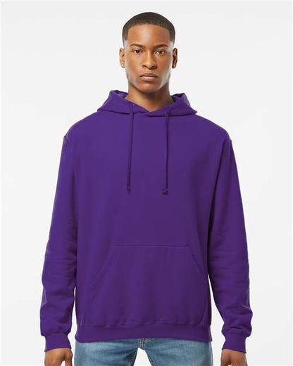 Custom Embroidered  Tultex Fleece Hooded Sweatshirt 320 Purple