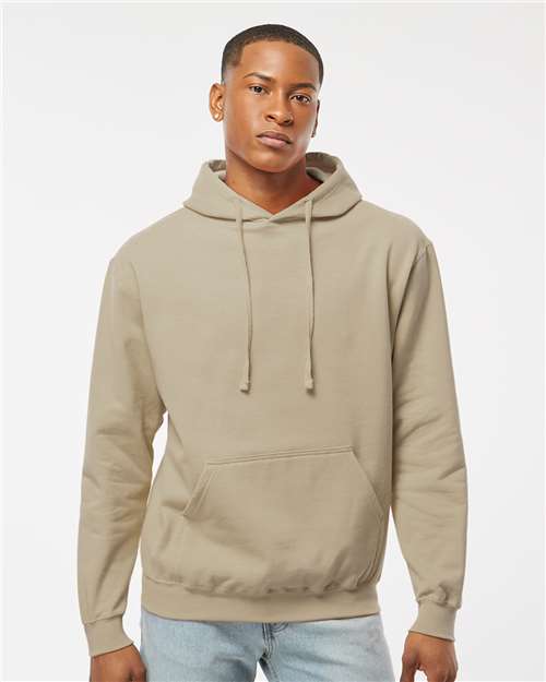 Custom Embroidered  Tultex Fleece Hooded Sweatshirt 320 Sand