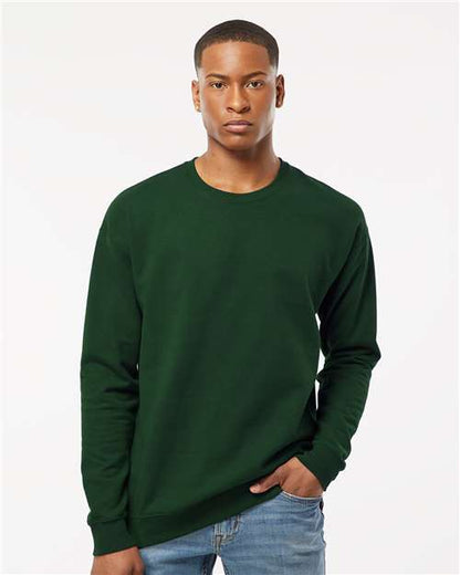 Custom Embroidered  Tultex Fleece Crewneck Sweatshirt 340 Forest
