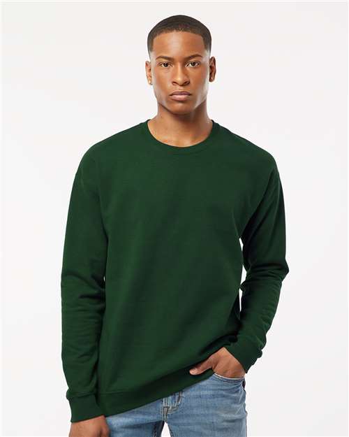 Custom Embroidered  Tultex Fleece Crewneck Sweatshirt 340 Forest