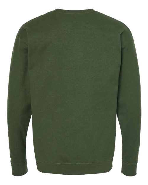Tultex Fleece Crewneck Sweatshirt 340 Military Green
