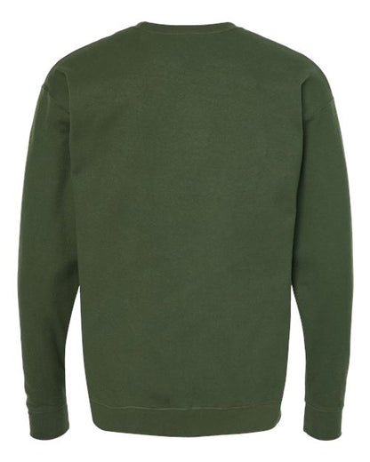 Tultex Fleece Crewneck Sweatshirt 340 Military Green