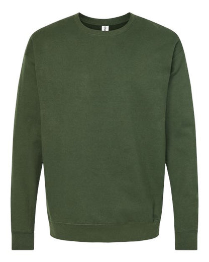 Tultex Fleece Crewneck Sweatshirt 340 Military Green