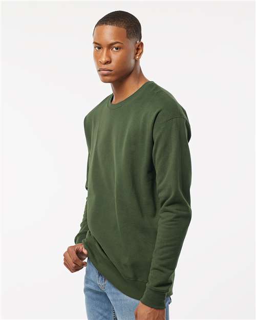 Tultex Fleece Crewneck Sweatshirt 340 Military Green
