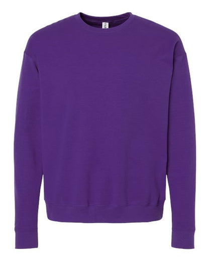 Tultex Fleece Crewneck Sweatshirt 340 Purple