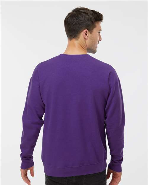 Tultex Fleece Crewneck Sweatshirt 340 Purple