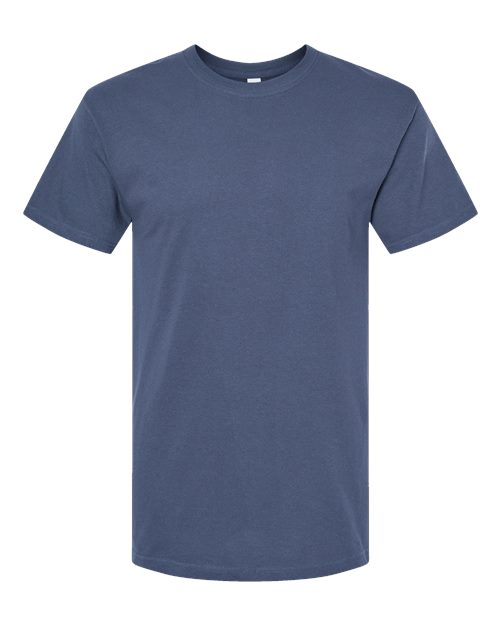 M&O Gold Soft Touch T-Shirt 4800 Indigo Blue