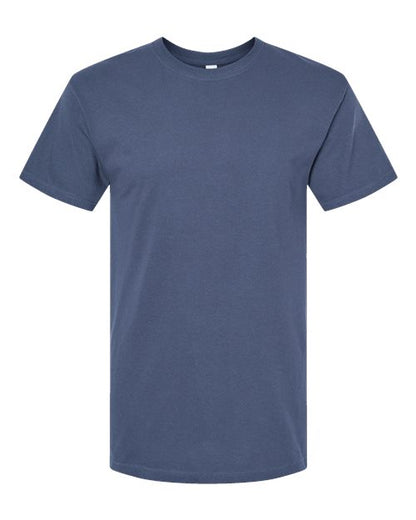 M&O Gold Soft Touch T-Shirt 4800 Indigo Blue