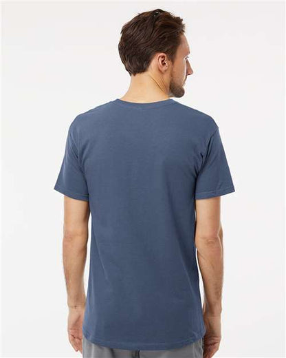 M&O Gold Soft Touch T-Shirt 4800 Indigo Blue