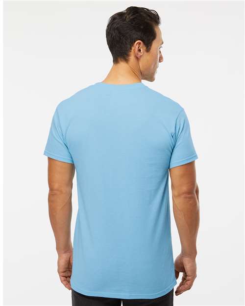 M&O Gold Soft Touch T-Shirt 4800 Sky