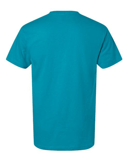 M&O Gold Soft Touch T-Shirt 4800 Tropical Blue
