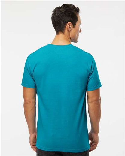 M&O Gold Soft Touch T-Shirt 4800 Tropical Blue