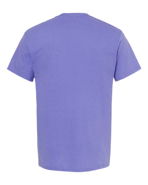 M&O Gold Soft Touch T-Shirt 4800 Violet