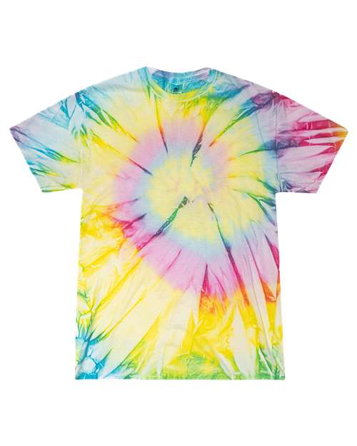 Colortone Multi-Color Tie-Dyed T-Shirt 1000 Lollypop