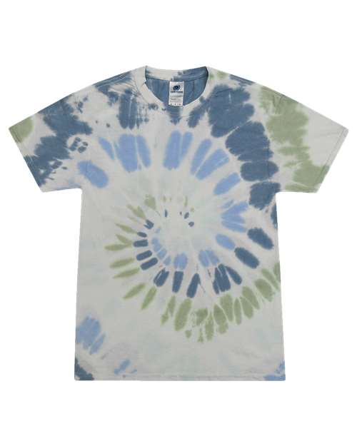 Colortone Multi-Color Tie-Dyed T-Shirt 1000 Grand Canyon