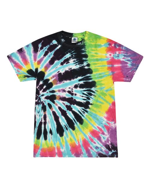 Colortone Youth Multi-Color Tie-Dyed T-Shirt 1000Y Flashback