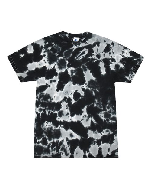 Colortone Youth Multi-Color Tie-Dyed T-Shirt 1000Y Multi Black