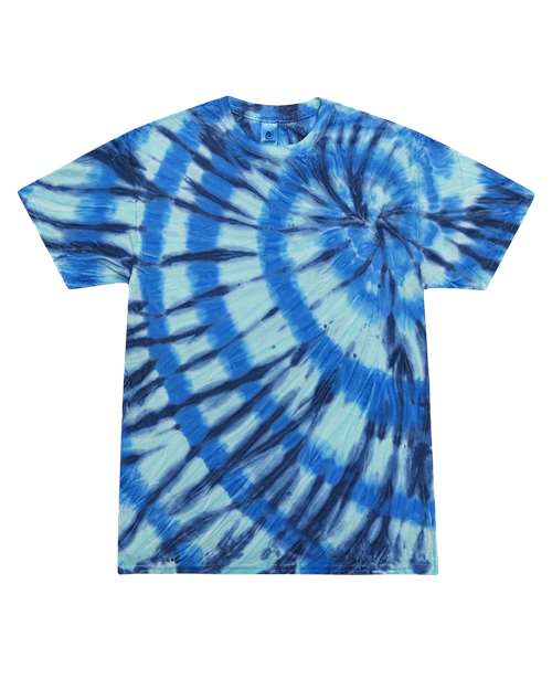 Colortone Youth Multi-Color Tie-Dyed T-Shirt 1000Y Serenity