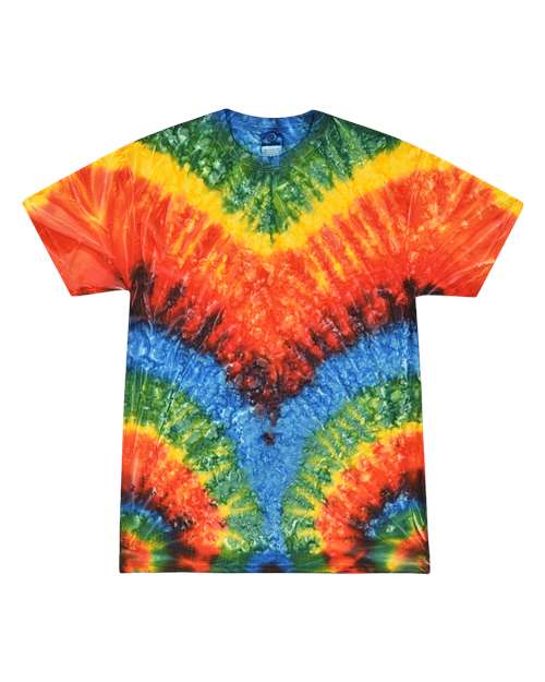 Colortone Youth Multi-Color Tie-Dyed T-Shirt 1000Y Woodstock