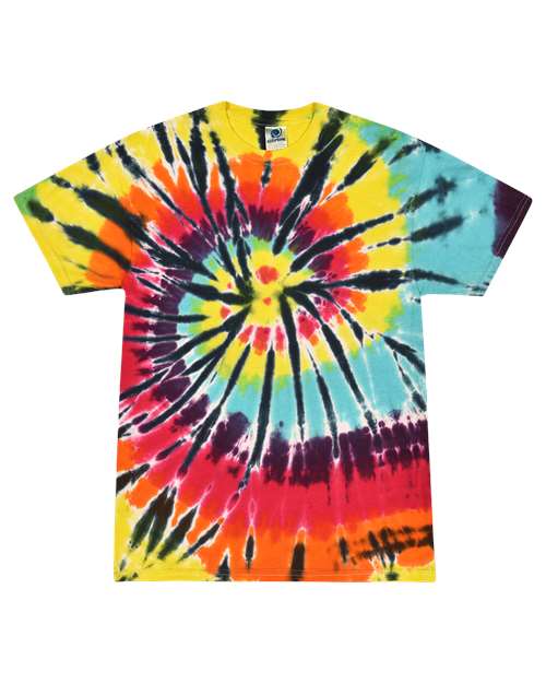Colortone Youth Multi-Color Tie-Dyed T-Shirt 1000Y Lava Lamp