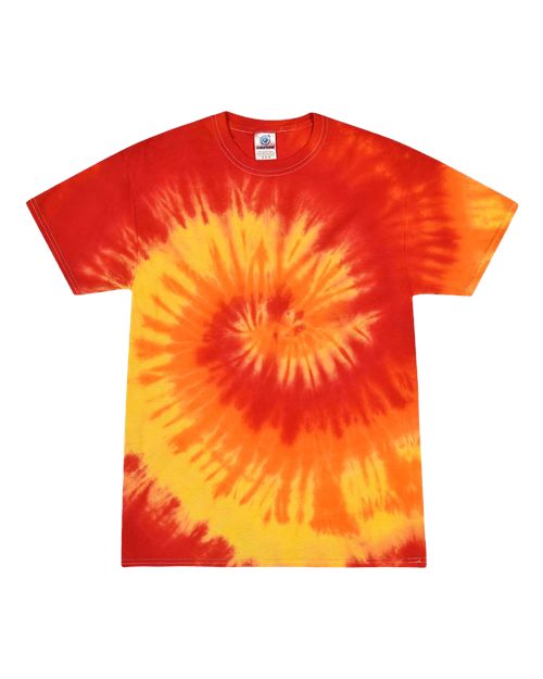 Colortone Youth Multi-Color Tie-Dyed T-Shirt 1000Y Blaze