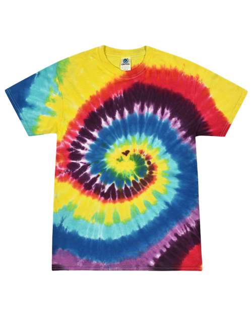 Colortone Youth Multi-Color Tie-Dyed T-Shirt 1000Y Carnival